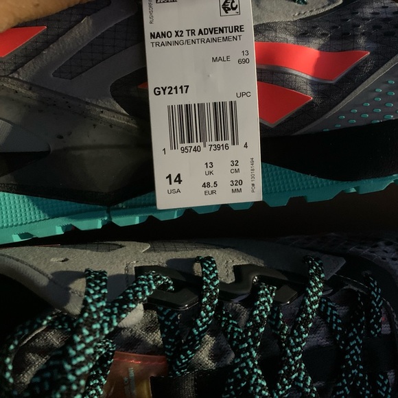 Reebok Nano x2 TR Adventure Training GY2117 Shoes Size 14 NWT IN BOX - Picture 13 of 14